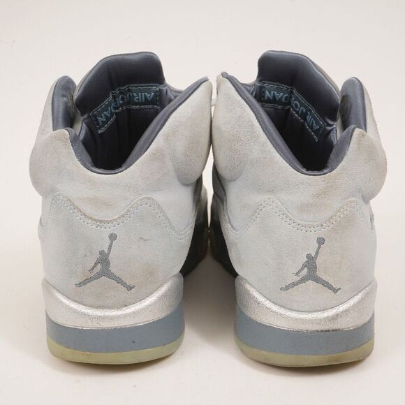 Nike Womens 7.5 Air Jordan 5 Retro Bluebird Sneaker Lace Up Mid Top DD9336-400 - Picture 4 of 11